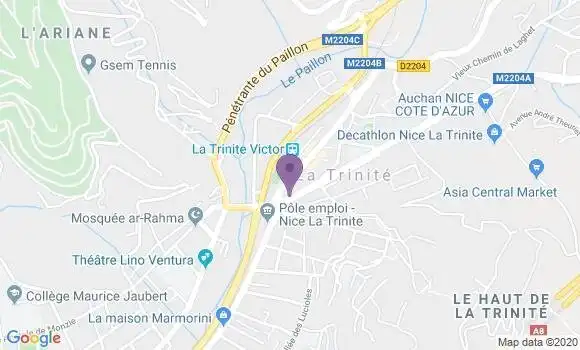 Localisation Caisse d