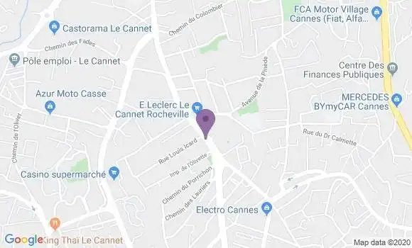 Localisation Caisse d