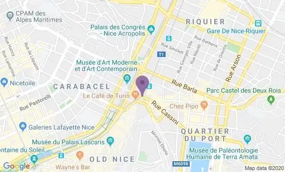 Localisation Caisse d