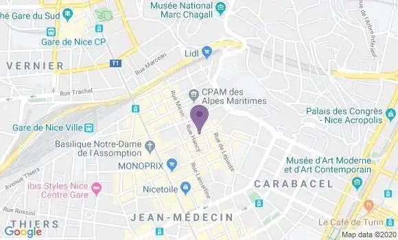 Localisation Caisse d