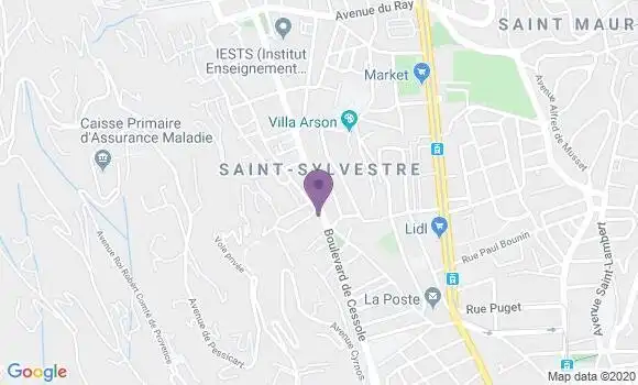 Localisation Caisse d