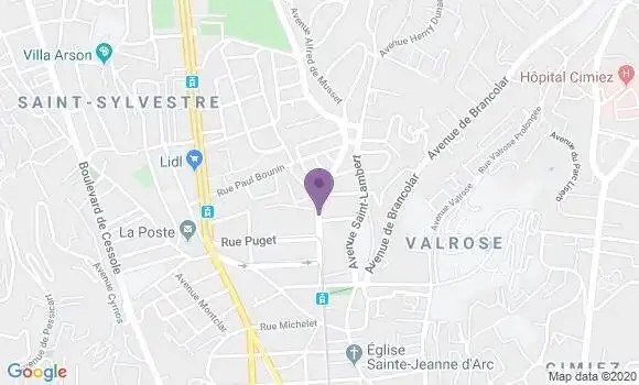 Localisation Caisse d
