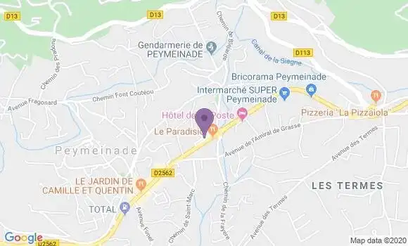 Localisation Caisse d