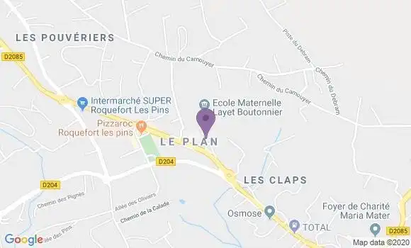 Localisation Caisse d
