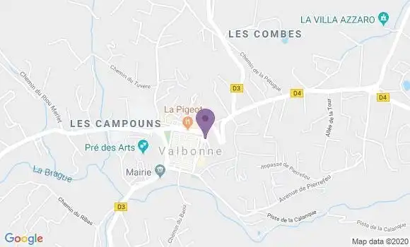 Localisation Caisse d