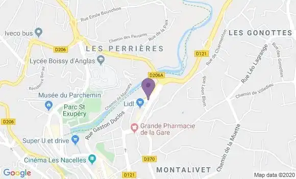 Localisation Caisse d