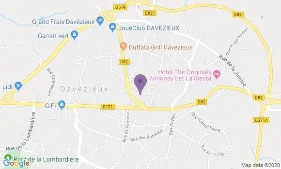 Localisation Caisse d