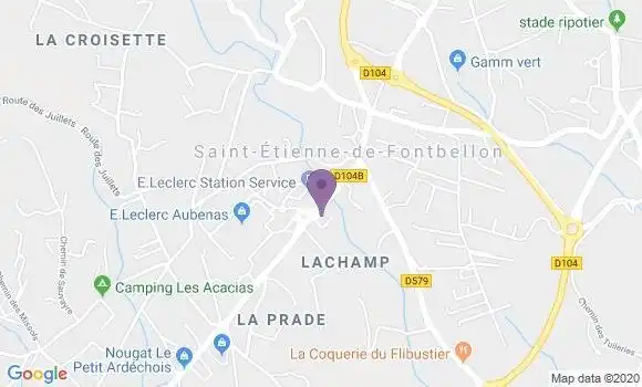 Localisation Caisse d