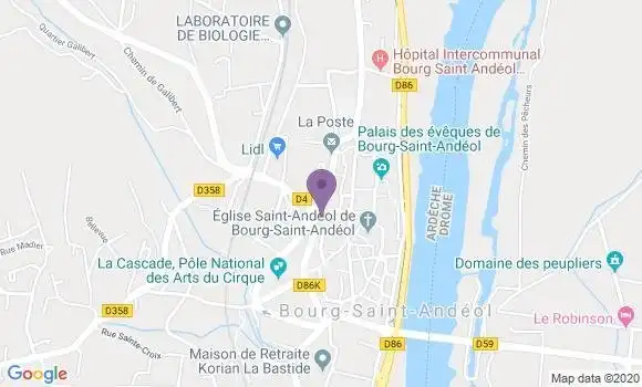 Localisation Caisse d