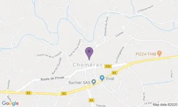 Localisation Caisse d