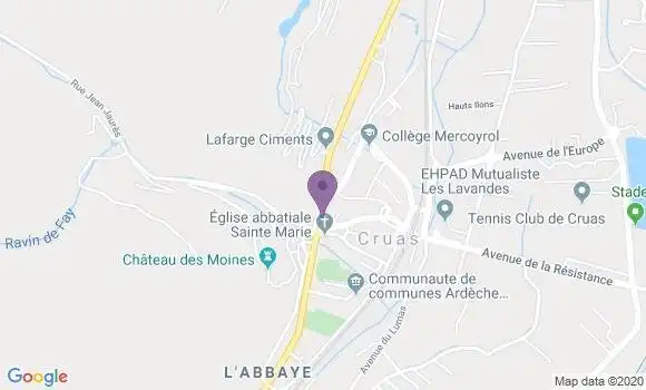 Localisation Caisse d