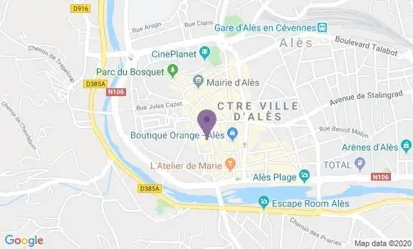 Localisation Société Générale Agence d