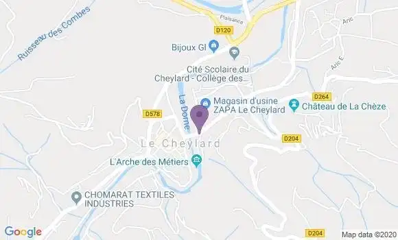 Localisation Caisse d