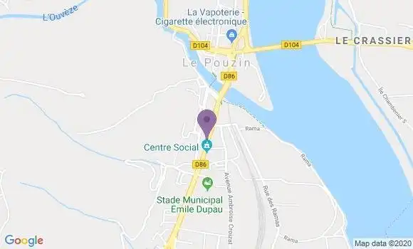 Localisation Caisse d