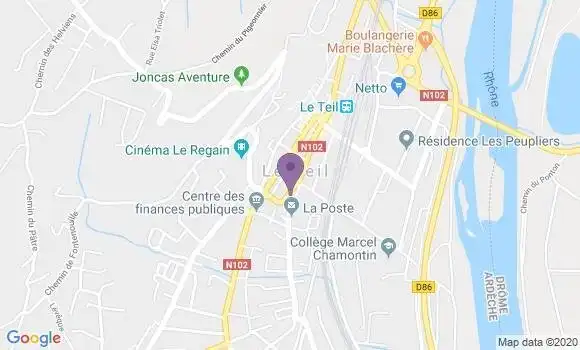 Localisation Caisse d