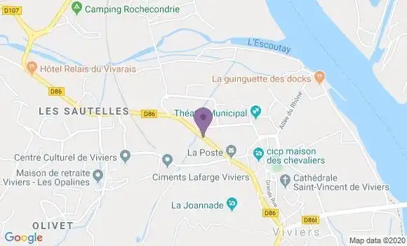 Localisation Caisse d