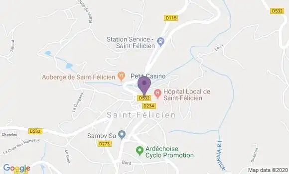 Localisation Caisse d