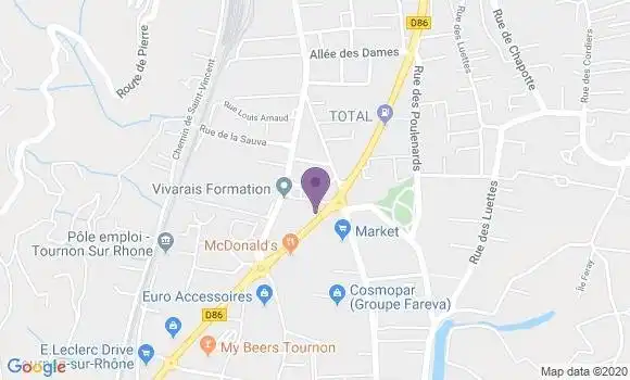 Localisation Caisse d