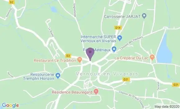 Localisation Caisse d