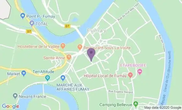 Localisation Caisse d