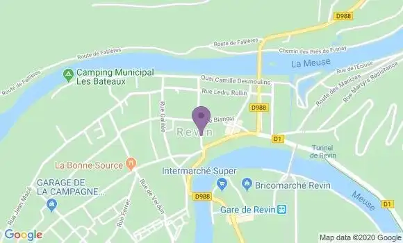 Localisation Caisse d