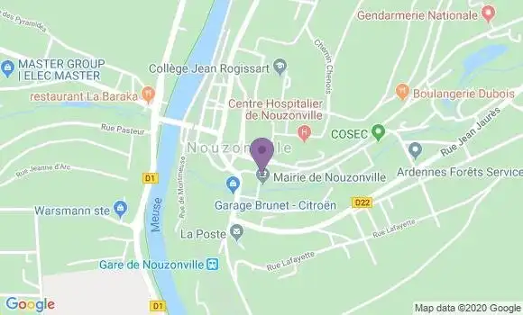 Localisation Caisse d