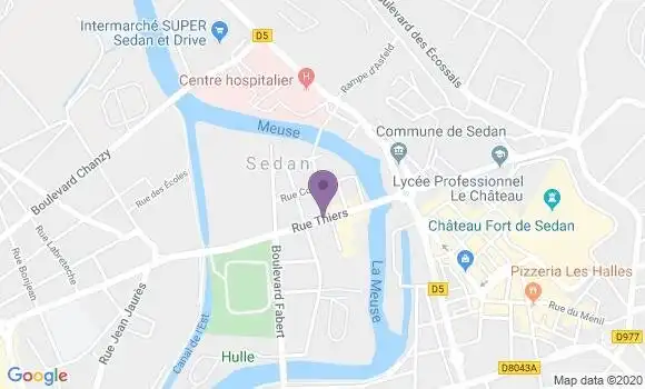 Localisation Caisse d