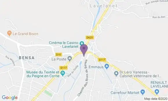 Localisation Caisse d