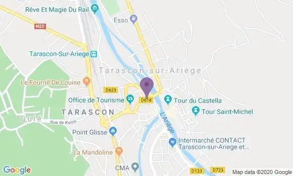 Localisation Caisse d