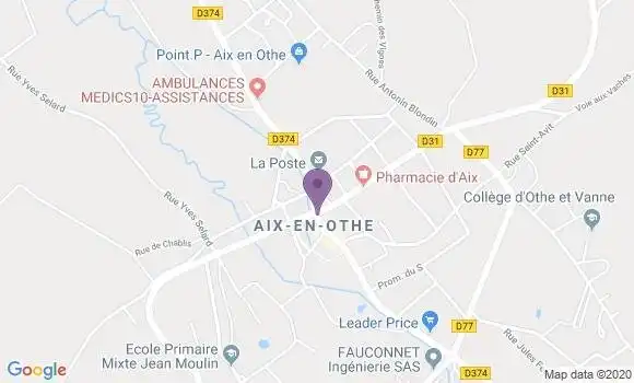 Localisation Caisse d