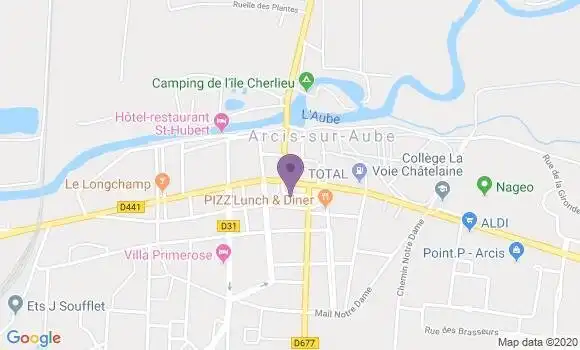 Localisation Caisse d