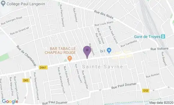 Localisation Caisse d
