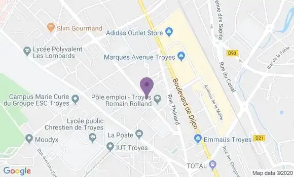 Localisation Caisse d