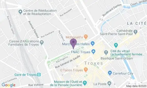 Localisation Caisse d