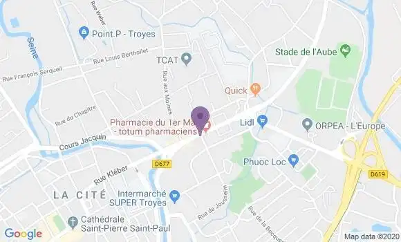 Localisation Caisse d
