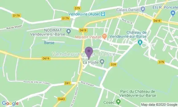 Localisation Caisse d