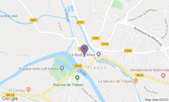 Localisation Caisse d