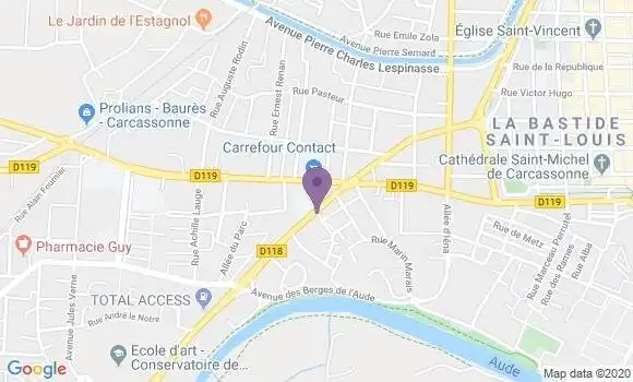 Localisation Caisse d