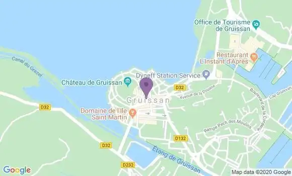 Localisation Caisse d