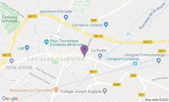 Localisation Caisse d