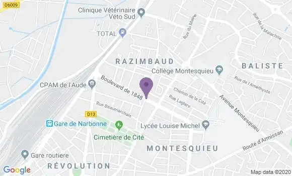 Localisation Caisse d