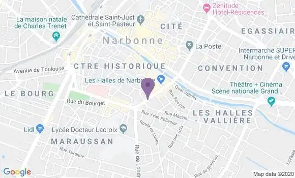 Localisation Caisse d