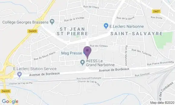 Localisation Caisse d
