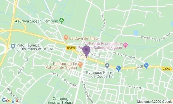 Localisation Caisse d