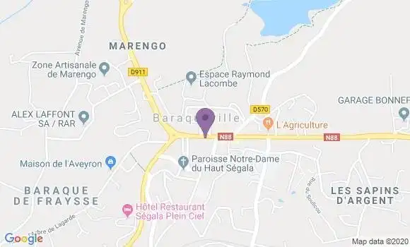 Localisation Caisse d