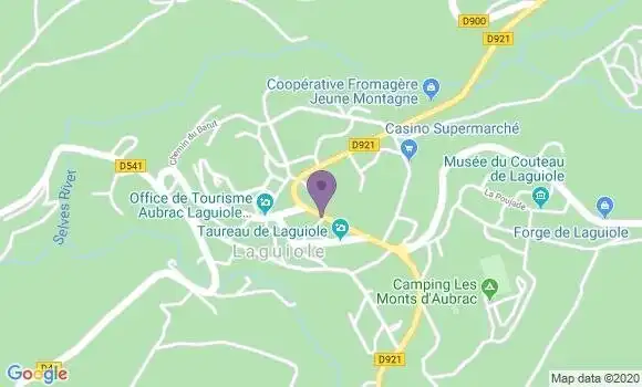 Localisation Caisse d