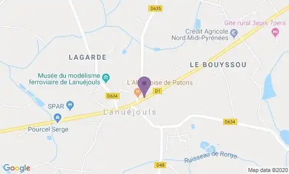 Localisation Caisse d