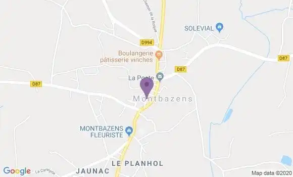 Localisation Caisse d
