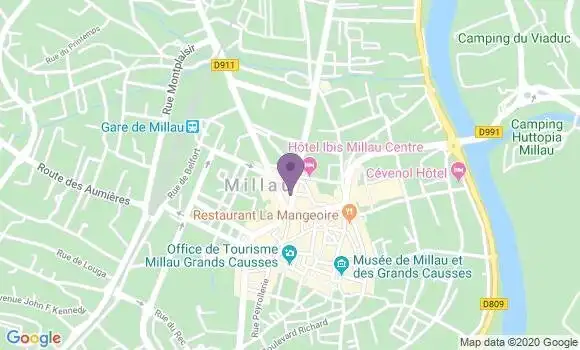 Localisation Caisse d