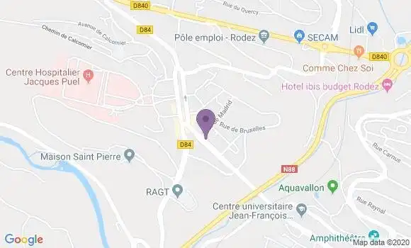 Localisation Caisse d